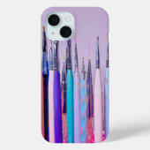 Nail Art Brush Collectie Case-Mate iPhone Case (Achterkant)