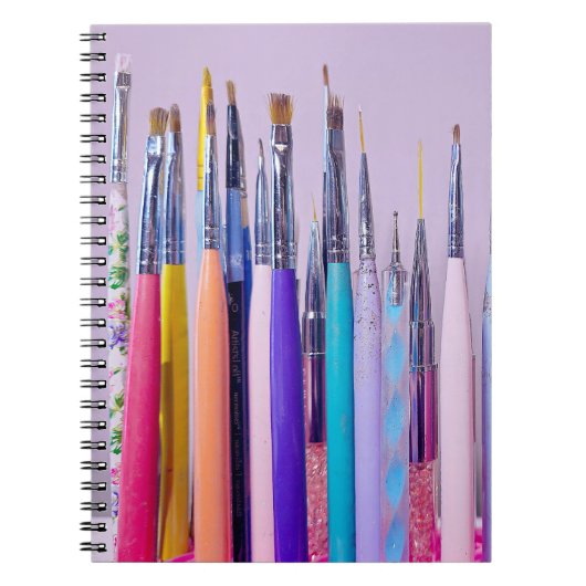 Nail Art Brush Collectie Notitieboek (Voorkant)