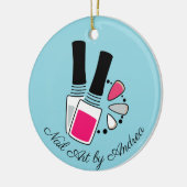 Nail Art Design Keramisch Ornament (Links)