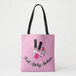 Nail Art Design Tote Bag