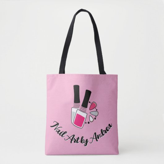 Nail Art Design Tote Bag (Voorkant)