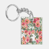 Nail Art Flower Sleutelhanger (Voorkant Links)