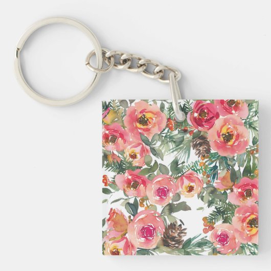 Nail Art Flower Sleutelhanger (Voorkant)