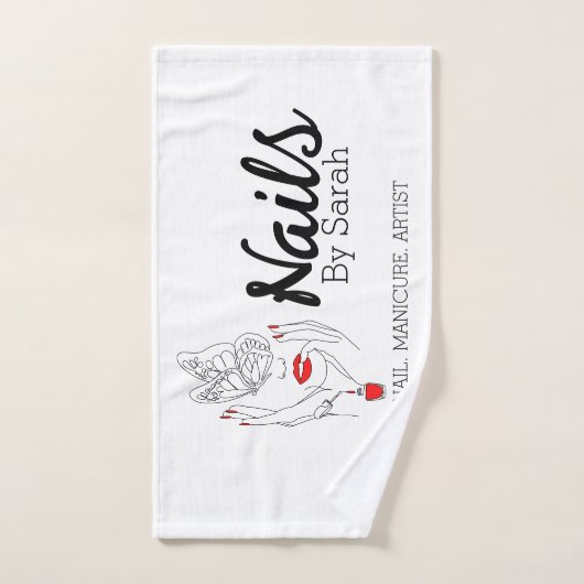 Nail art handdoek (Handdoek)