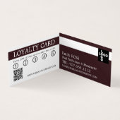 Nail Art, Nail Technicus, Nail Salon Loyalty Visitekaartje (Binnen)