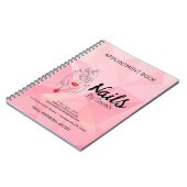 Nail art notitieboek (Linkerzijde)