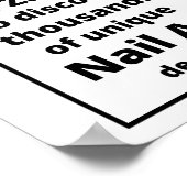 Nail Art Poster (Hoek)