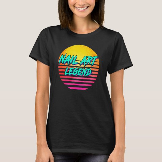 Nail Art T-shirt (Voorkant)