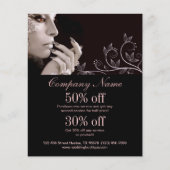 nail artist business personalized flyer (Voorkant)