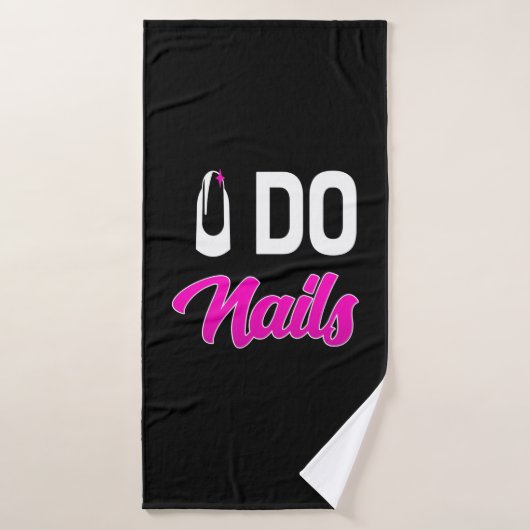 Nail Artist Do Nails Badhanddoek (Badhanddoek)