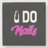 Nail Artist Do Nails Stenen Onderzetter (Voorkant)