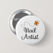  Nail Artist Gift Ronde Button 5,7 Cm (Voorkant /achterkant)