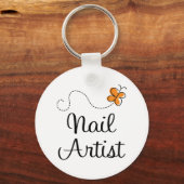 Nail Artist Gift Sleutelhanger (Voorkant)