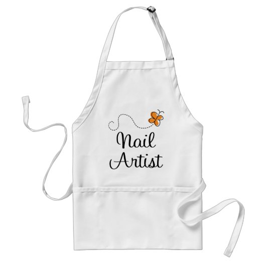  Nail Artist Gift Standaard Schort (Voorkant)