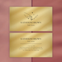 Nail Artist Gold Professionele Schoonheidssalon