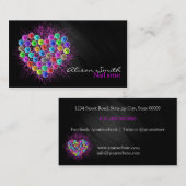 Nail Artist / Heart of Nail Polish Visitekaartje (Voorkant / Achterkant)