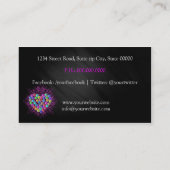 Nail Artist / Heart of Nail Polish Visitekaartje (Achterkant)