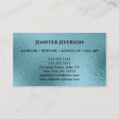 NAIL ARTIST Loyalty Visitekaartje Afsprakenkaartje (Achterkant)