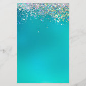 Nail Artist Manicure Sparkle Business Flyer (Achterkant)