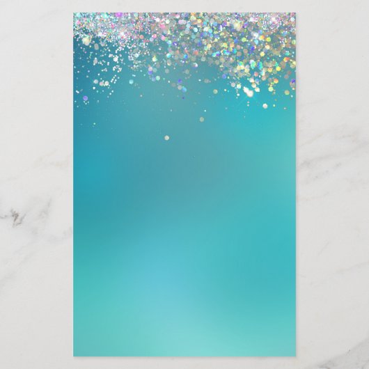 Nail Artist Manicure Sparkle Business Flyer (Achterkant)