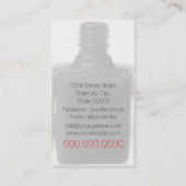 Nail Artist / Nail Polish Visitekaartje (Achterkant)