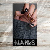 Nail Artist Photo QR Code Visitekaartje