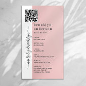Nail Artist Photo QR Code Visitekaartje