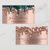 Nail Artist Studio bestuurt Roos Beauty Makeup Visitekaartje (Voorkant / Achterkant)