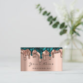 Nail Artist Studio bestuurt Roos Beauty Makeup Visitekaartje (Staand voorkant)