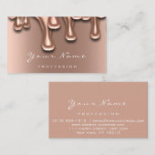 Nail Artist Studio bestuurt Roos Moderne Visitekaartje (Voorkant / Achterkant)