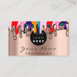 Nail Artist Studio bestuurt Roos Wax Logo Visitekaartje
