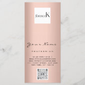 Nail Artist Studio Drips Roos Wax Epilation Prijze Menu (Voorkant)