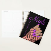 Nail Artist Tattoo Hand Appointer Planner (Display)