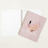 Nail Artist Tattoo Hand Appointer Planner (Display)