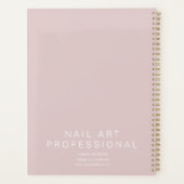 Nail Artist Tattoo Hand Appointer Planner (Achterkant)