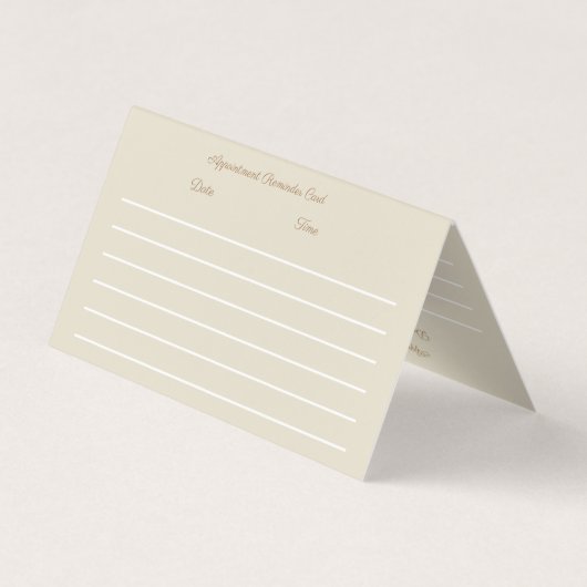 Nail Artist Tattoo Hand Illustration Visitekaartje (Achterkant)