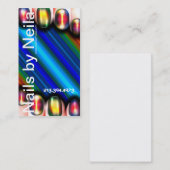 Nail Artist Visitekaartje (Voorkant / Achterkant)