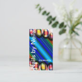 Nail Artist Visitekaartje (Staand voorkant)