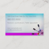 Nail Artist Visitekaartje (Achterkant)