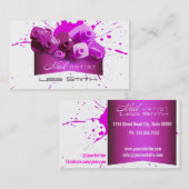 Nail Artist Visitekaartje (Voorkant / Achterkant)