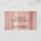 NAIL ARTIST Visitekaartje Afsprakenkaartje (Achterkant)