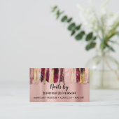 NAIL ARTIST-Visitekaartje Afsprakenkaartje (Staand voorkant)