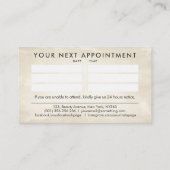 Nail Artist - Waterverf bloemenillustratie Visitekaartje (Achterkant)