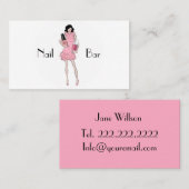 Nail Bar Visitekaartje (Voorkant / Achterkant)