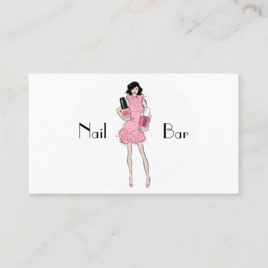 Nail Bar Visitekaartje (Voorkant)