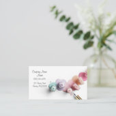 Nail Beauty Salon Business Visitekaartje (Staand voorkant)