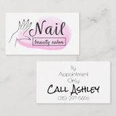 Nail Beauty Salon Visitekaartje (Voorkant / Achterkant)