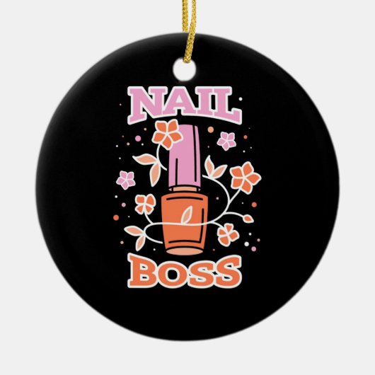 Nail Boss Keramisch Ornament (Voorkant)