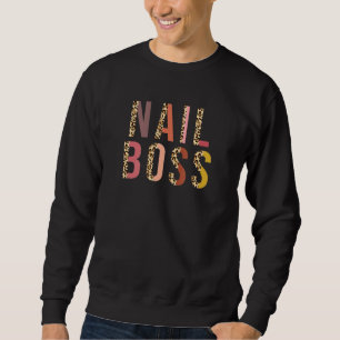 Nail Boss Leopard Nail Nail Teach Trui