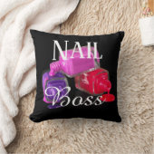 Nail, Boss, make up Beauty Business, Babe, Pools Kussen (Deken)